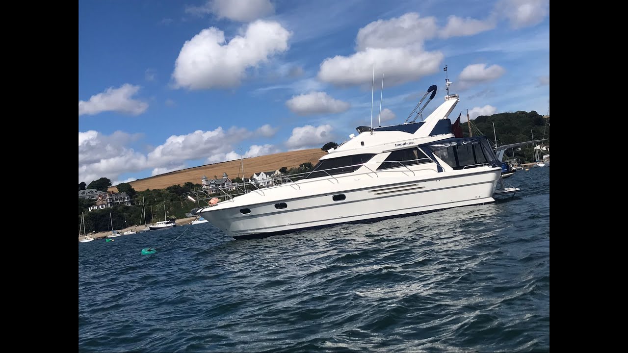 Adventure 2022 aboard our Princess 388, Impulsive (Volvo Penta TAMD61a) Port Solent to Falmouth.