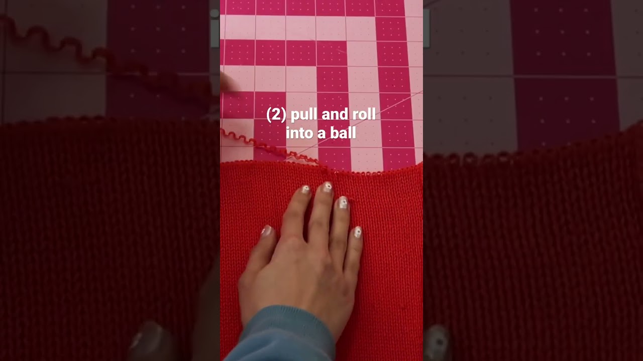 how to unravel a sweater | diy sustainable fashion hack for recycled yarn