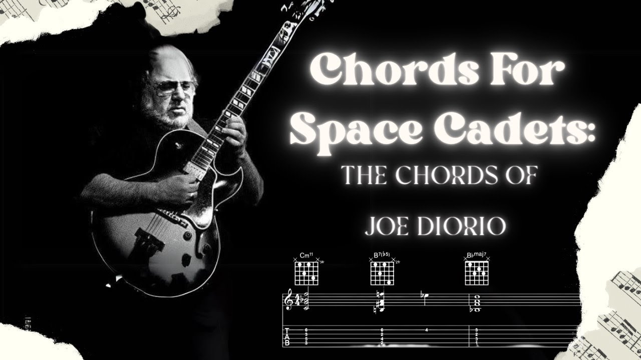 Chords For Space Cadets - The Hip Chord Voicings and Comping of Joe Diorio | Jazz Guitar Lesson