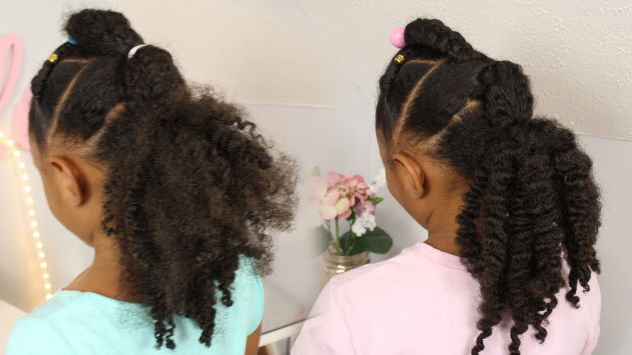 Quick Easy Style for a Braid Out⎪Natural Hair