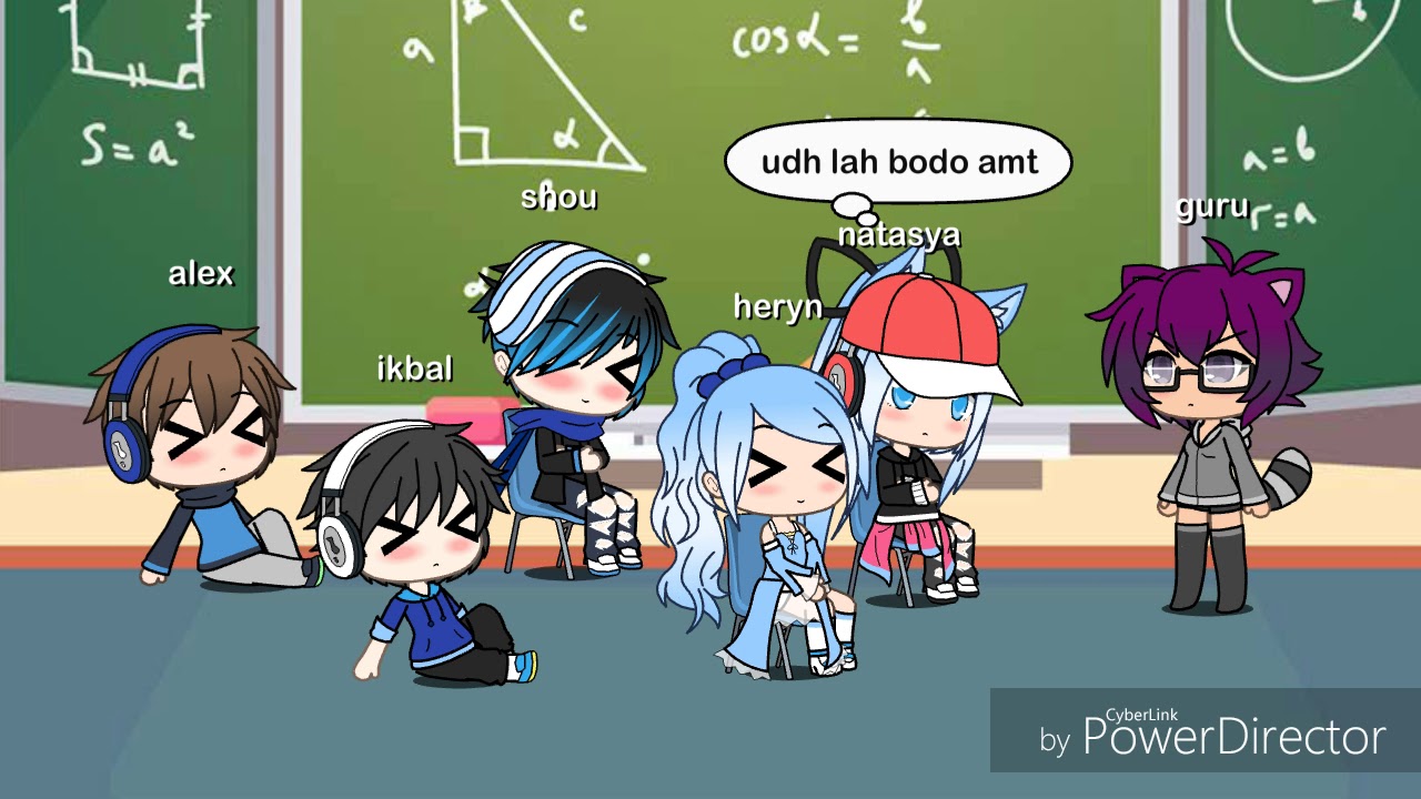 `Cewek Tomboi Yg disukai oleh 3 cowok populer` eps 1 Natasya_ consyna vrse {gacha life}