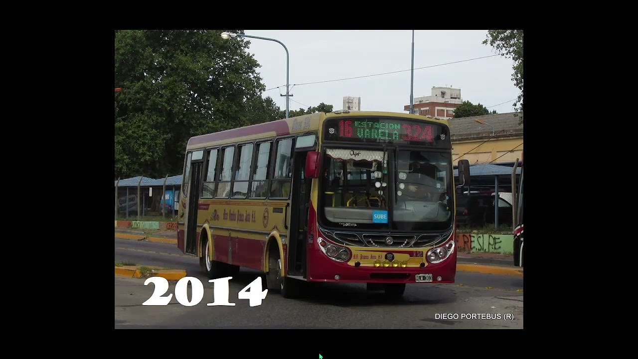 Evolucion linea 324 2023-1982
