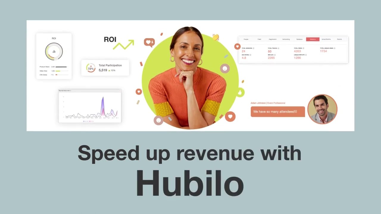 Introducing Hubilo Speed to Revenue | Best Platform for Webinars