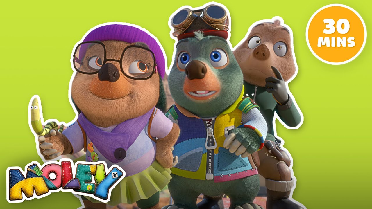 Moley: Cosas raras en MoleTown | Sorpresas y secretos 🤐 | Episodios Completos | Animación Infantil