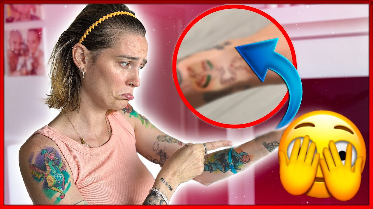 Mi hanno SBAGLIATO il tatuaggio!  Guardate cosa mi hanno fatto 😂