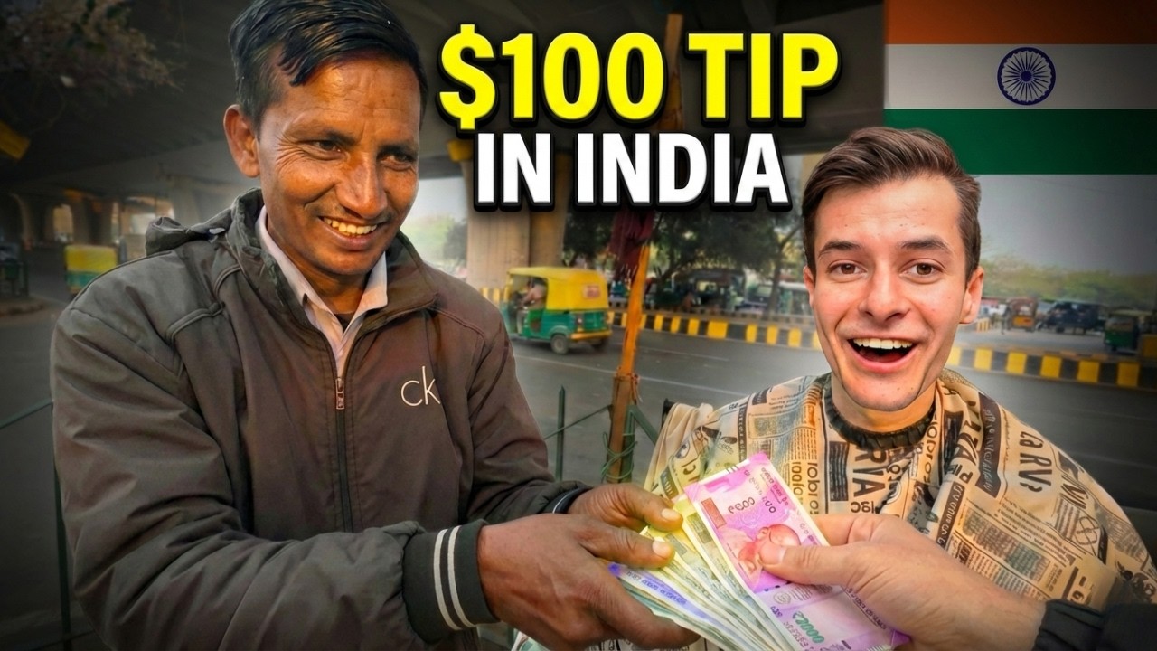 Honest Street Barber In India 🇮🇳 $100 Tip! (Cosmic Haircut and Massage)