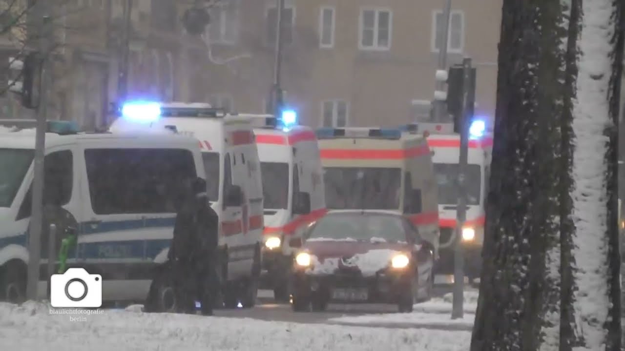 Zusammenarbeit der Hilfsorganisationen | Einsatzfahrt der Johanniter und Malteser