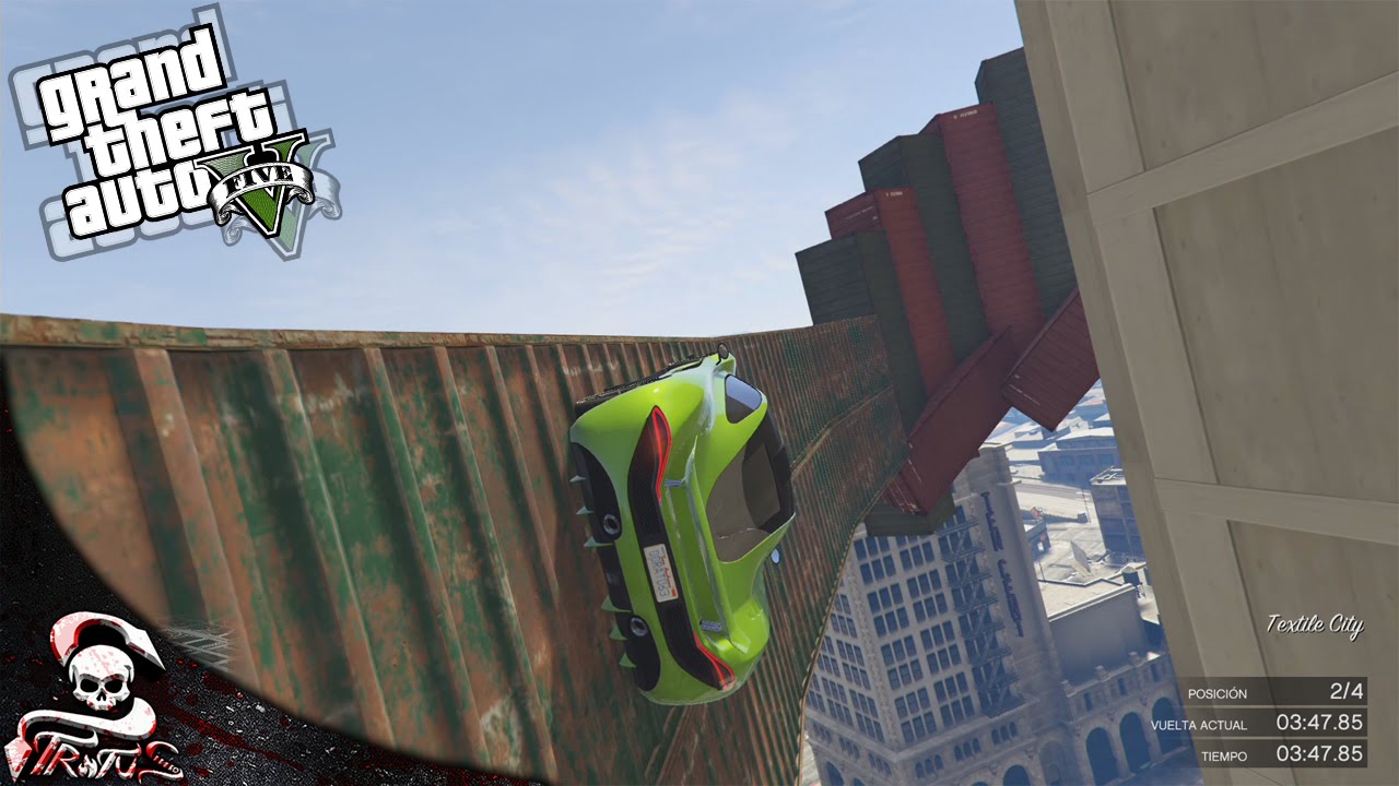 GTA 5 | UNA TORMENTA Y LA ESPIRAL TROLL - GTA V CARRERA DE LA MUERTE #531 | XxStratusxX