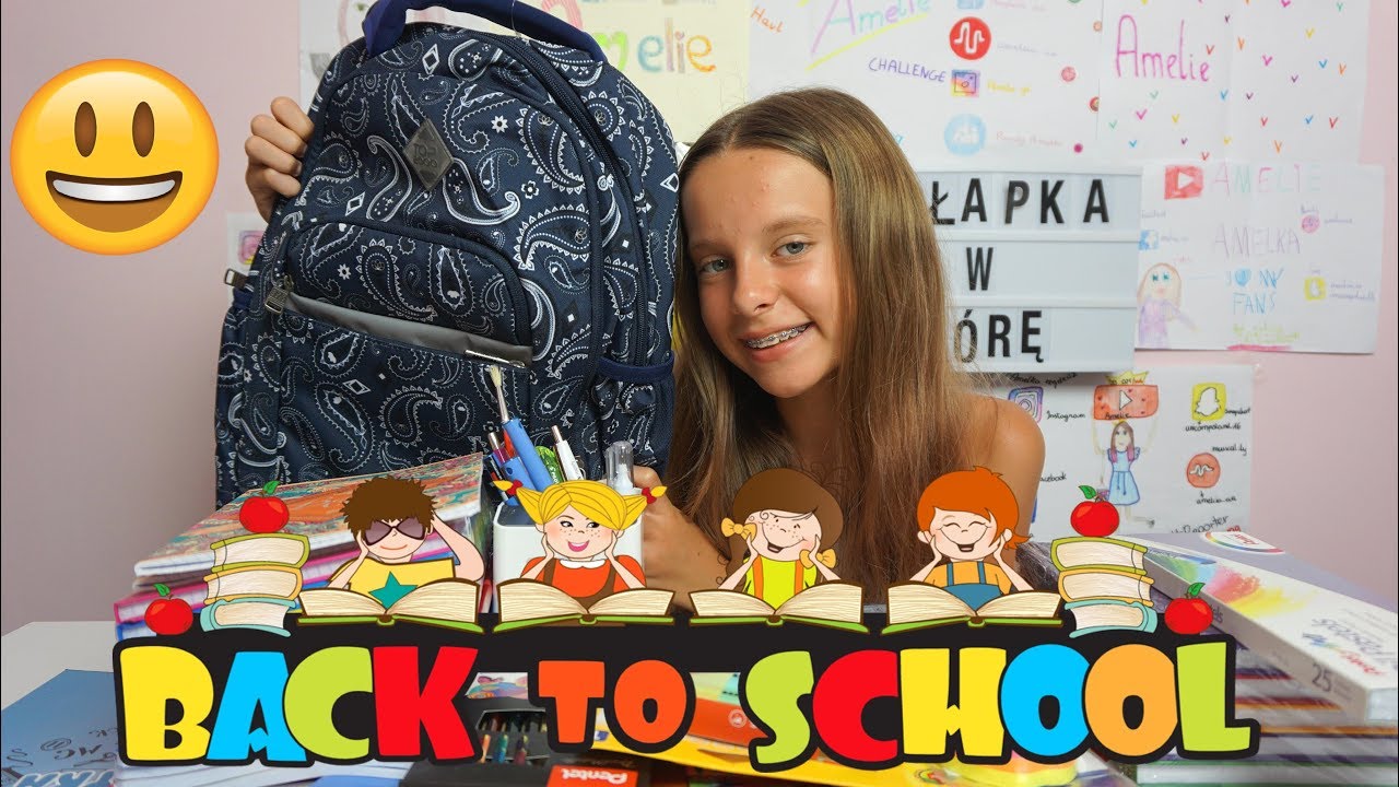 BACK TO SCHOOL 2018 #2 | PRZYBORY I AKCESORIA DO SZKOŁY | Amelie