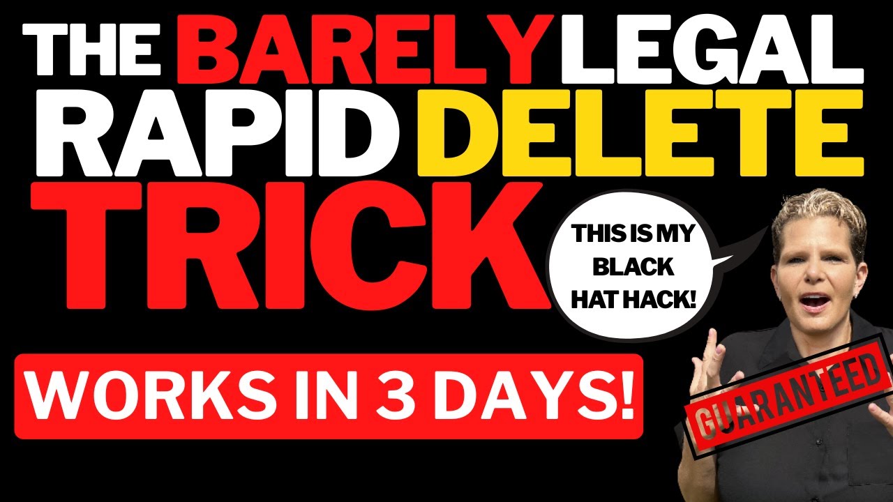Remove Anything Off Your Credit Reports with This Black Hat Hack