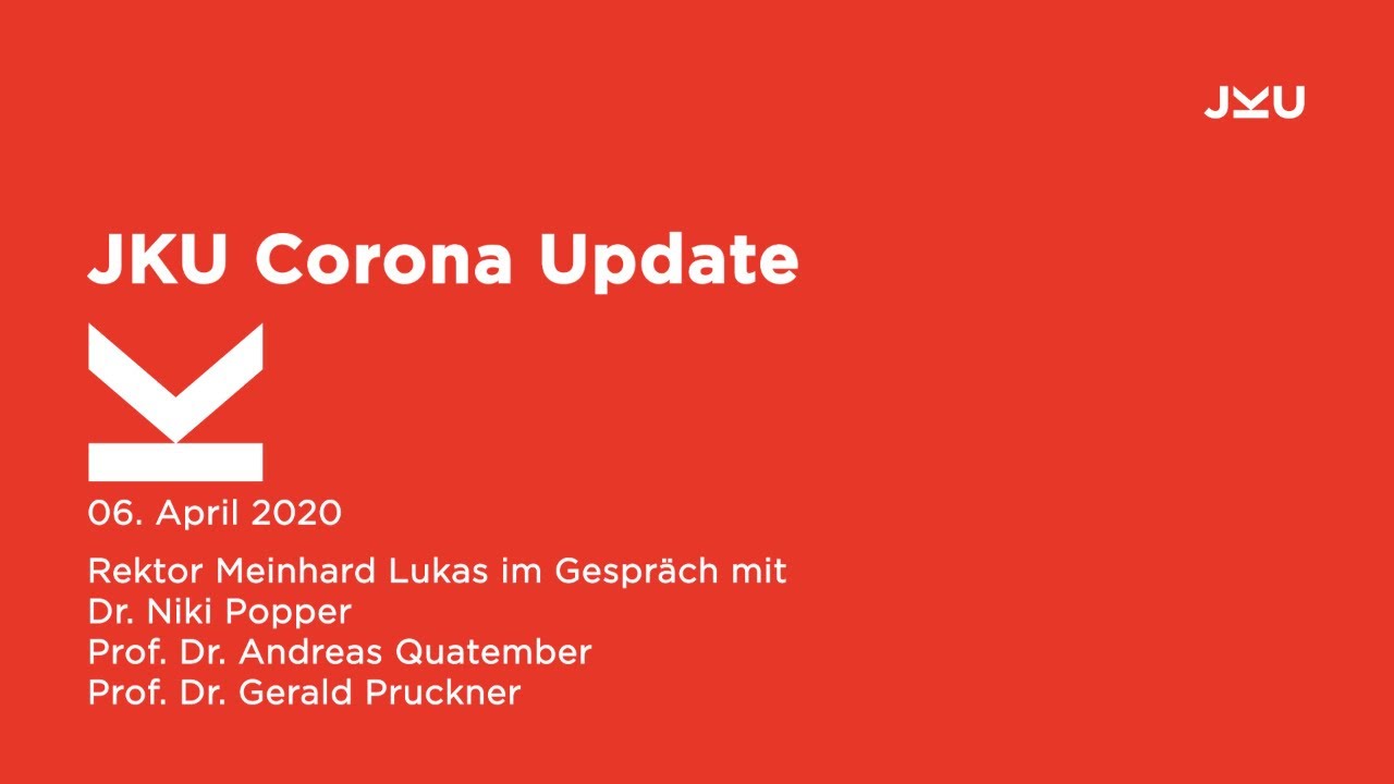 JKU Corona Update: Auf dünnem Eis