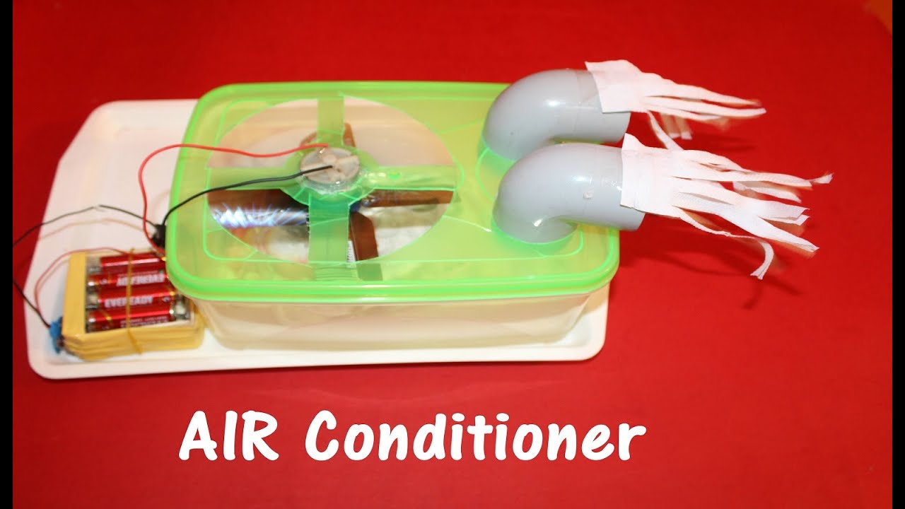 How to make air conditioner at home - Easy