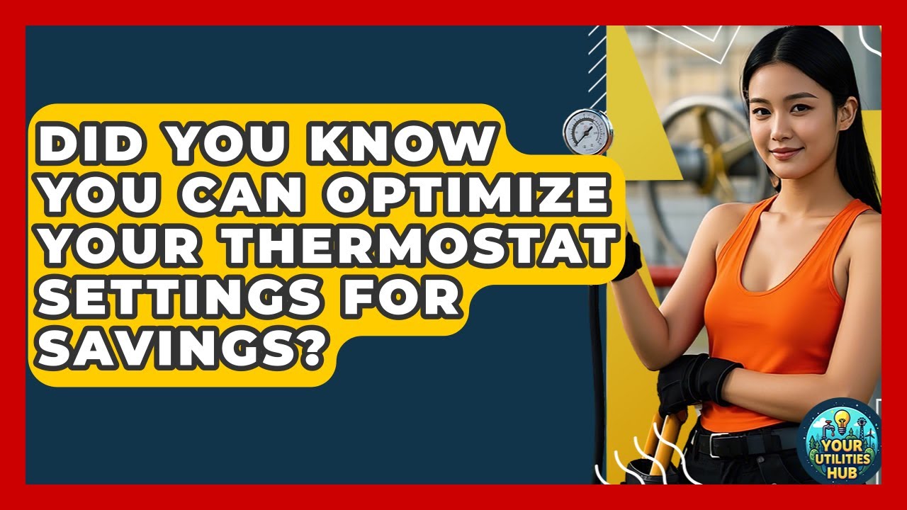 Did You Know You Can Optimize Your Thermostat Settings for Savings? - Your Utilities Hub