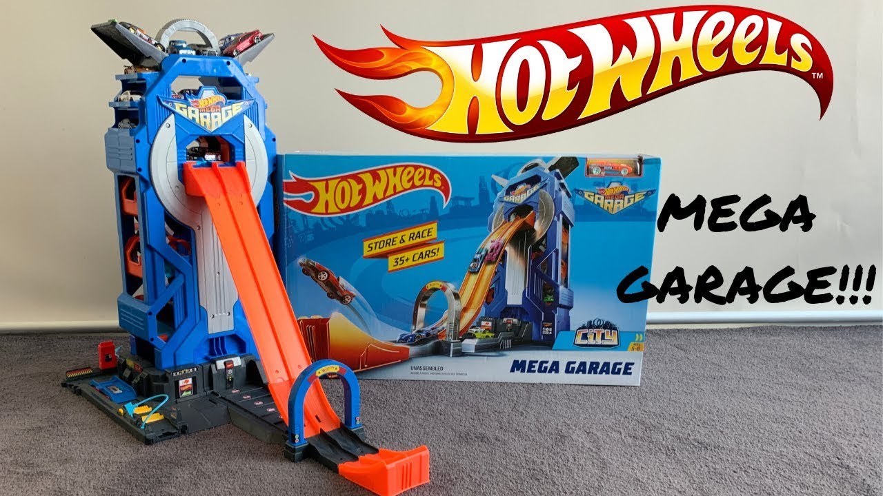 Hot Wheels Mega Garage Play Set Review!!!