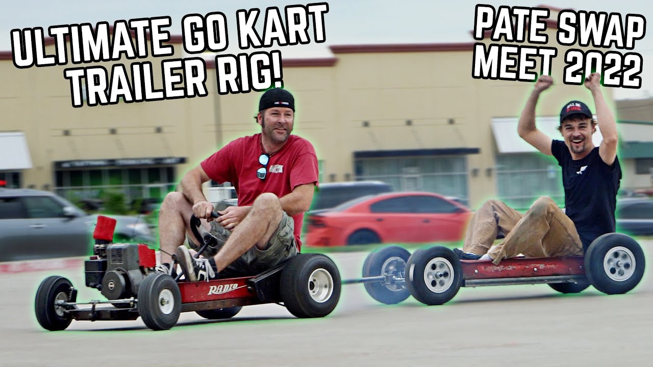 Rat Rod Wagon Revival + Parts Hauler First Drive at the Biggest Swap Meet in Texas!