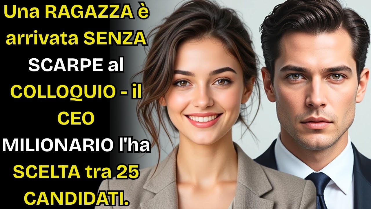 Arrivò al Colloquio Senza Scarpe… Il CEO Milionario la Scelse tra 25 Candidati