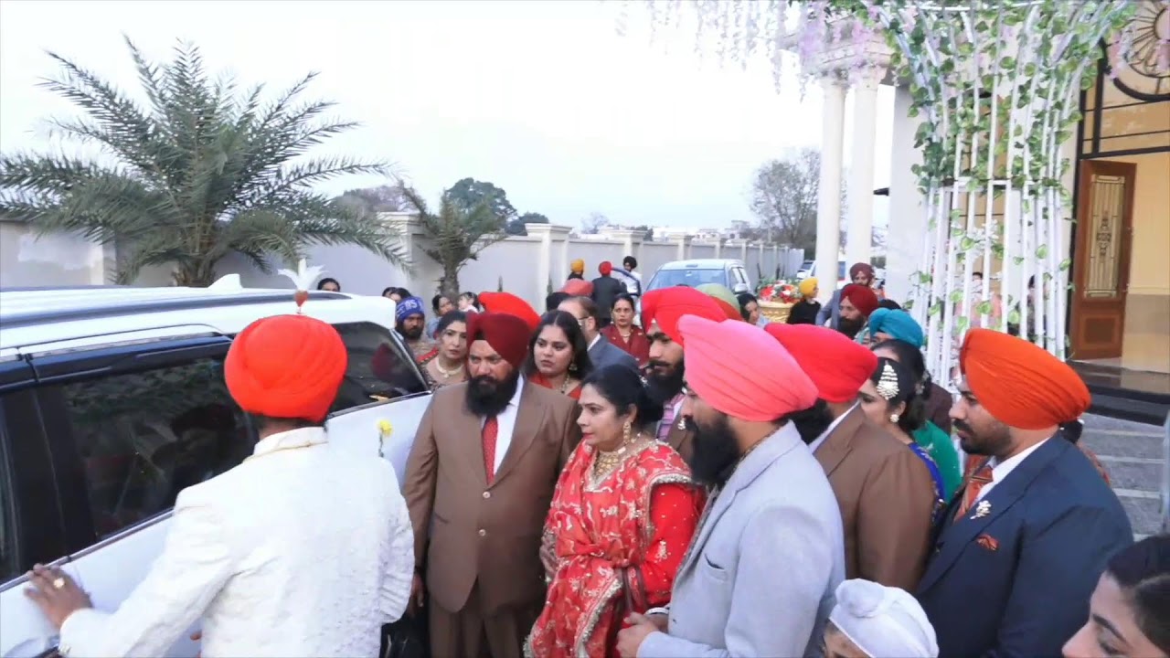 WEDDING CEREMONY ( TANVEER WEDS TAJINDER ) KAMBOJ PHOTOGRAPHY BHAROWAL9888379881