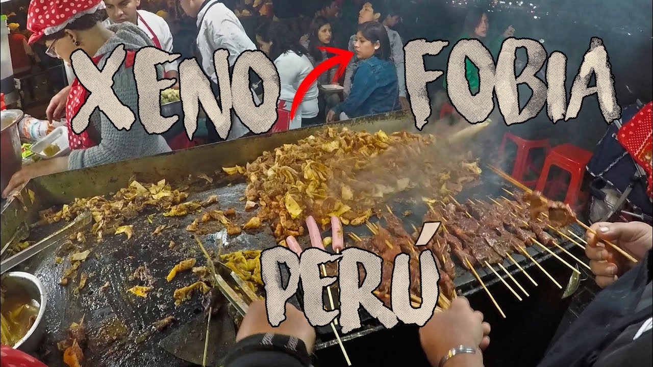 COMIDA CALLEJERA de LIMA PERÚ, ME trataron MAL?