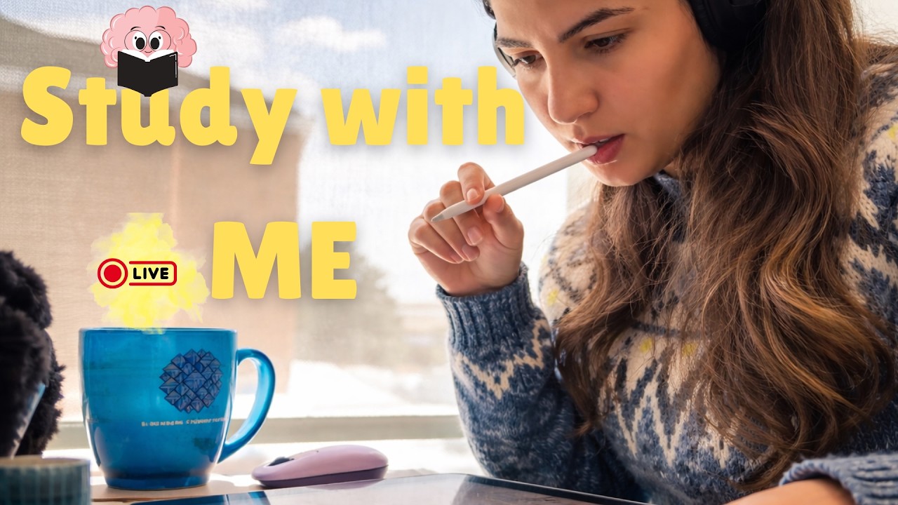 LIVE Study with Me | Deep Focus and Productivity