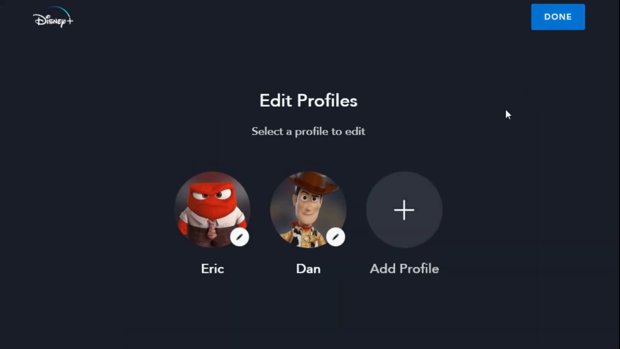Disney Plus How To Add Profile Delete Profile Manage Profiles - Disney Plus How Many Profiles?