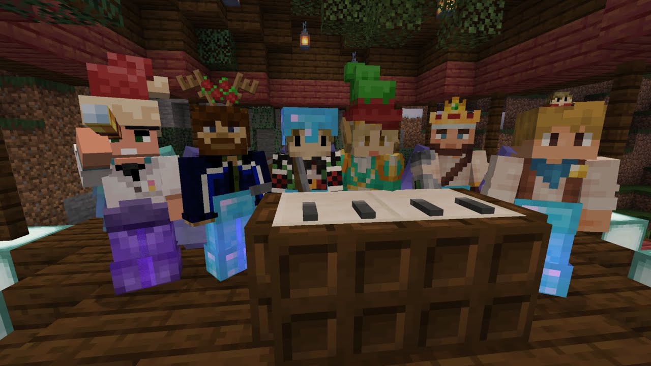 Making SONGS On Hermitcraft At Christmas..