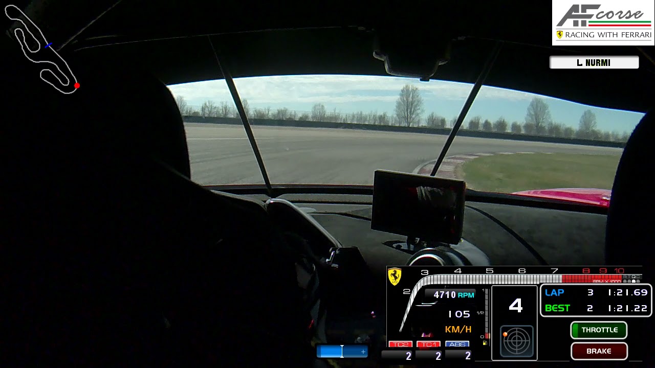 TAZIO NUVOLARI CERVESINA - FERRARI F488 CHALLENGE