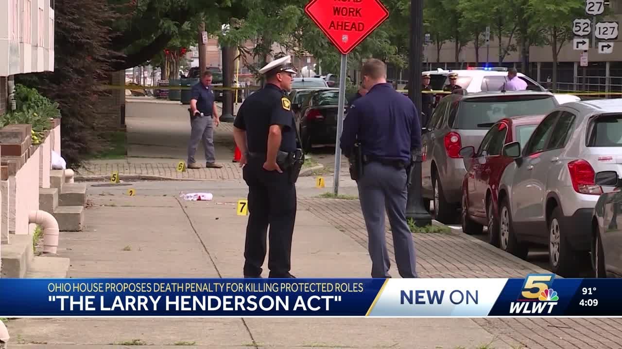 'Larry Henderson Act' targets death penalty, life without parole for violence against first respo...