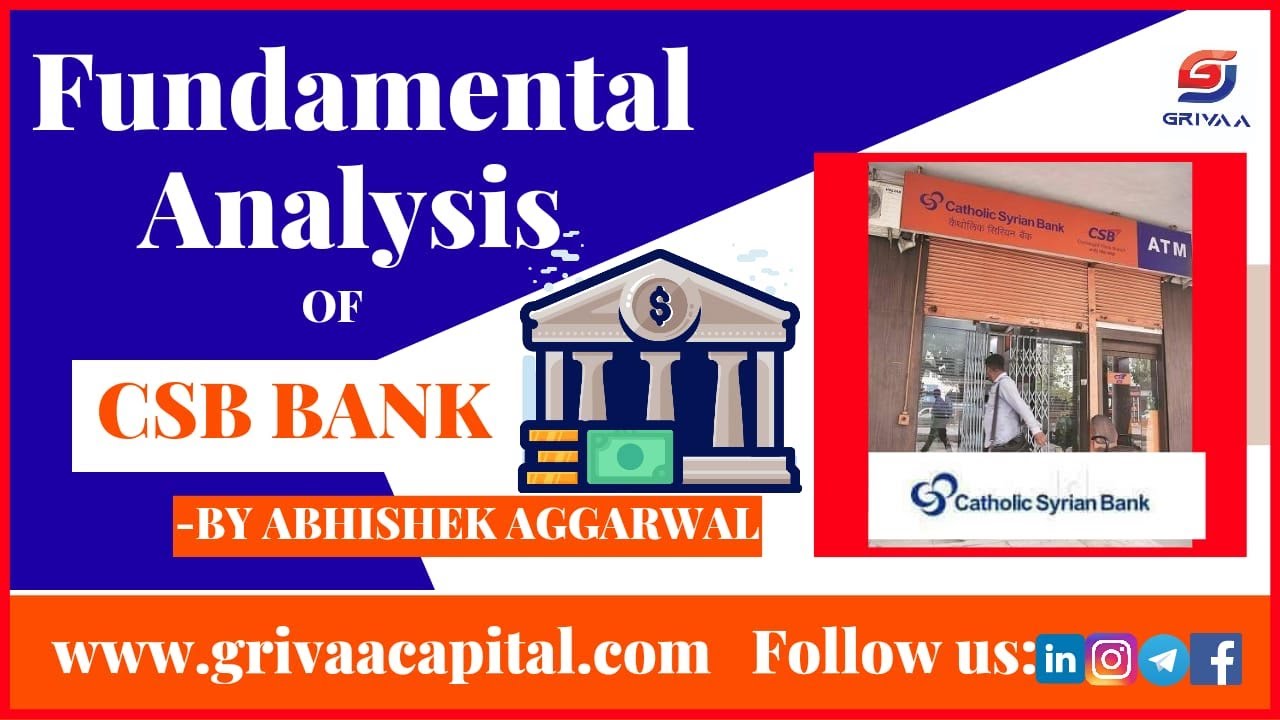 Should you INVEST in CSB Bank?? CLICK to know MORE! COMPANY REVIEW!