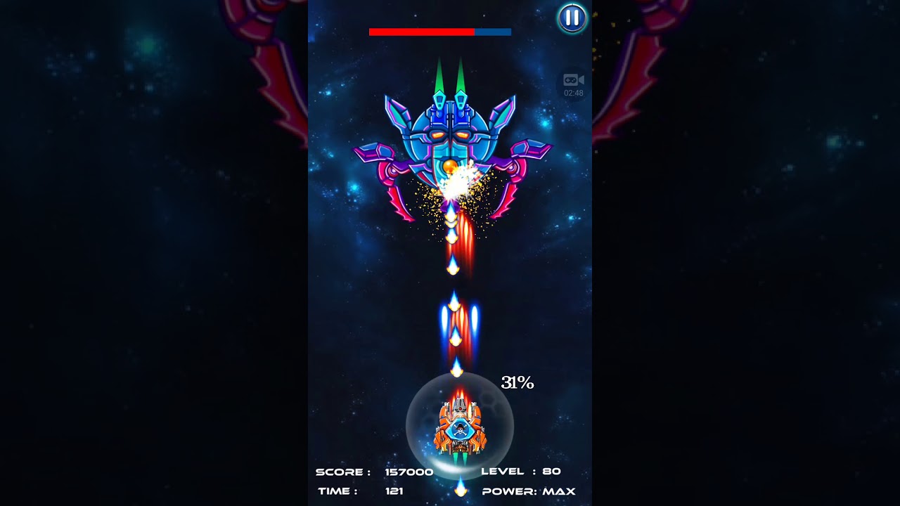 Galaxy Attack Alien Shooter 80 level