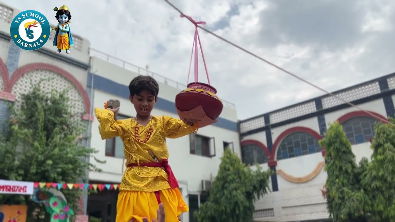 Janmashtami Celebration at YS School Barnala
