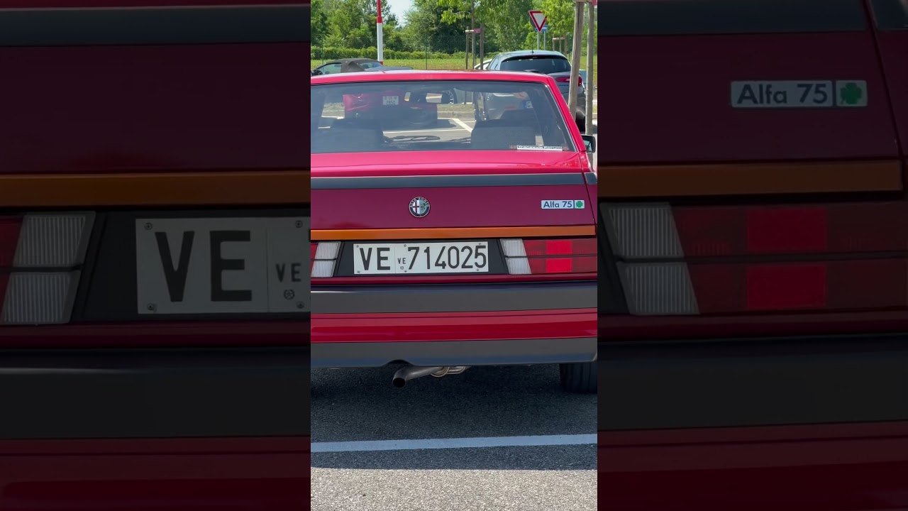 Alfa Romeo 75 2.5 V6 - Quadrifoglio Verde 🍀