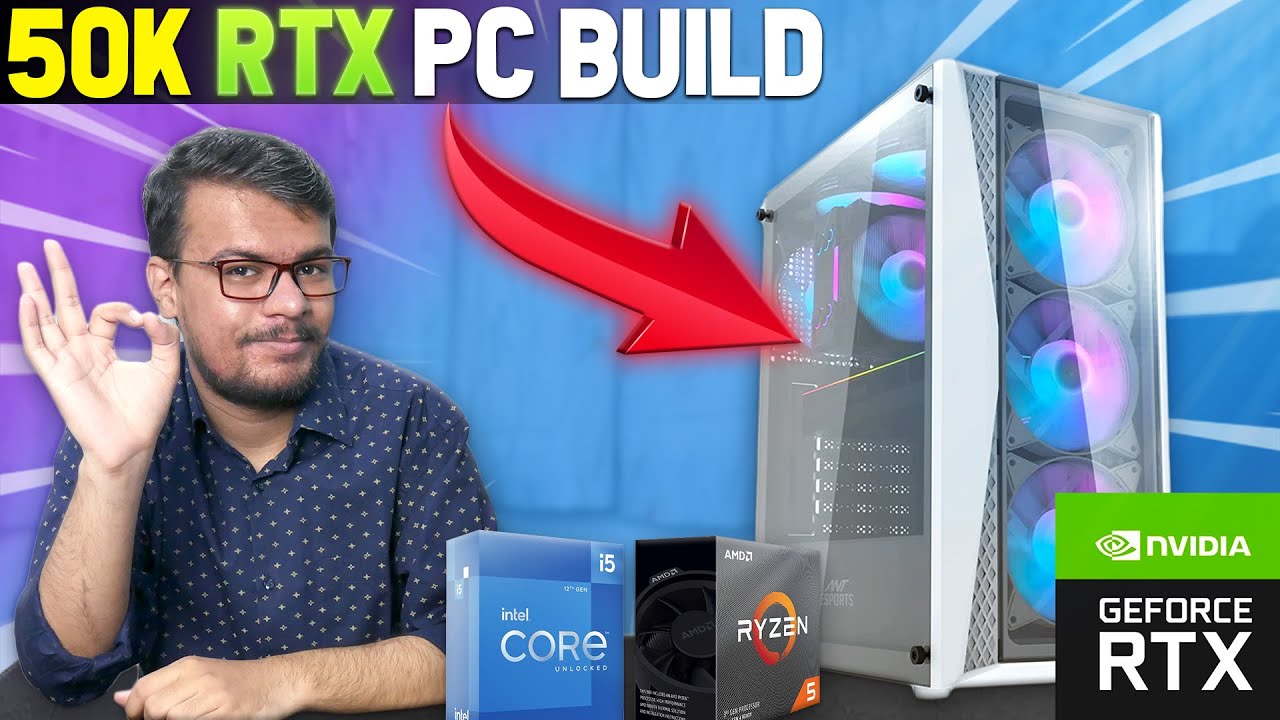 Cheapest RTX PC Build under 50000 | RTX Gaming PC Build Full Setup under 60000