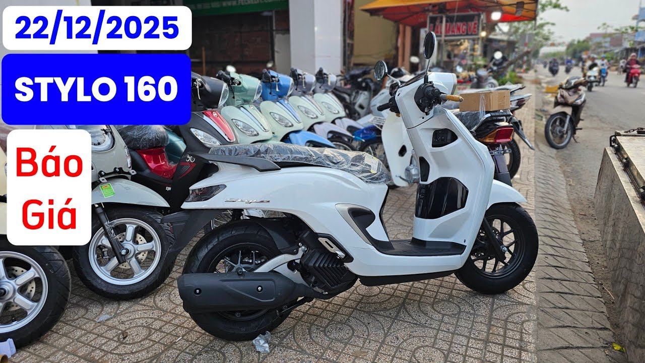 Báo giá Honda STYLO 160 NK Indonesia ngày 22/12/25 tại CH Mai Duyên. Khải Phạm #stylo #160 #ship #xe