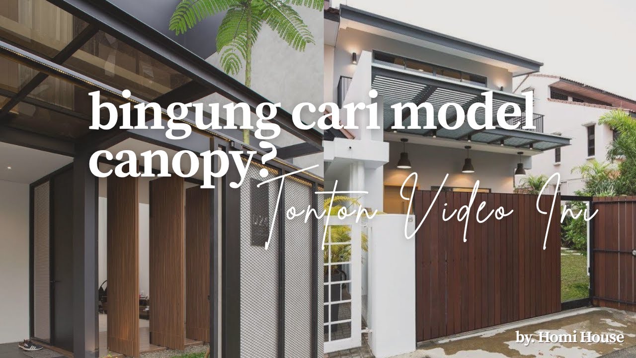 20+ DESAIN KANOPI DEPAN RUMAH MINIMALIS MODERN YANG HARUS KAMU TAU!