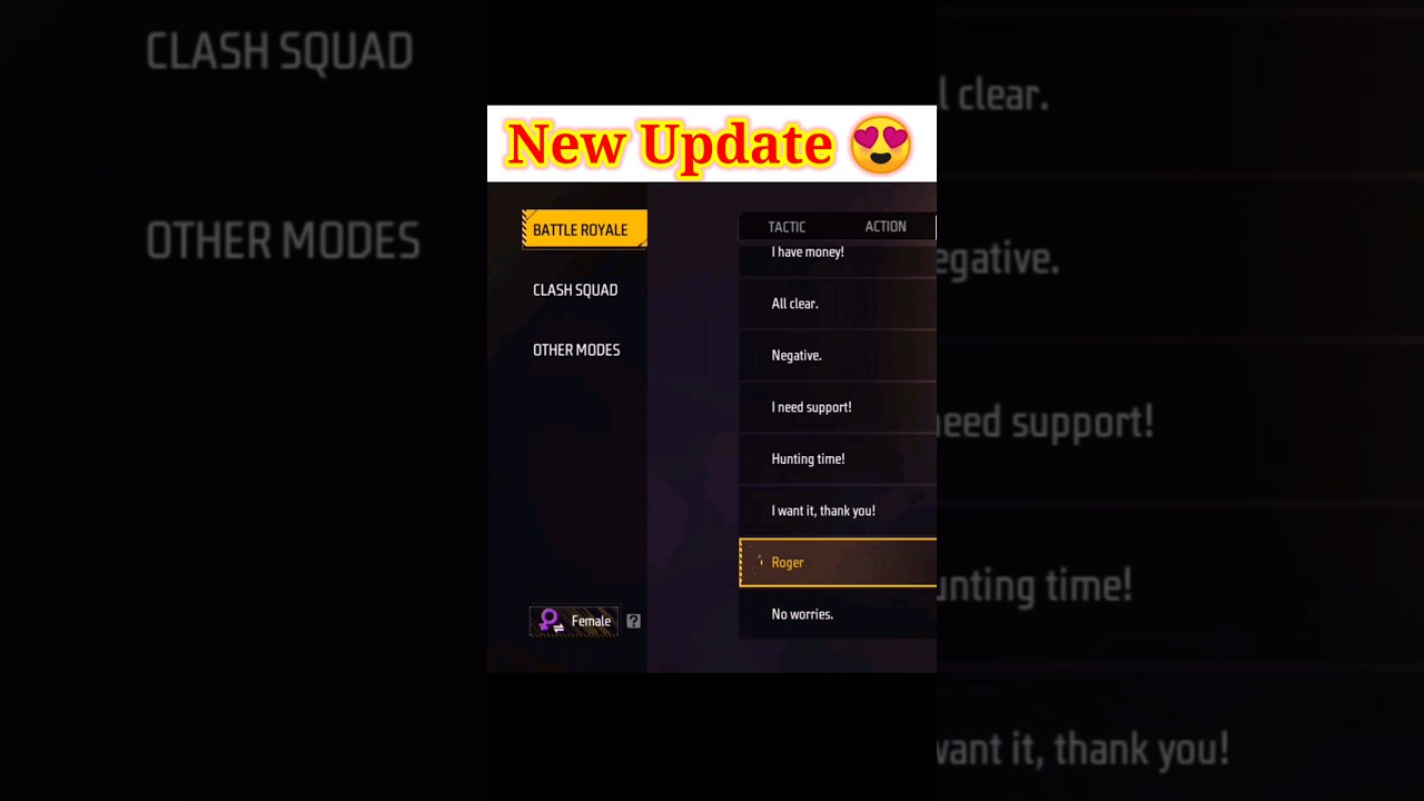 New Update 🤯 Quick Message With Female Voice