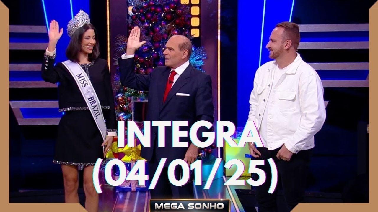 ZÉ LOVE E LUANA CAVALCANTE NO 'MEGA SONHO' - 04/01/25 | COMPLETO