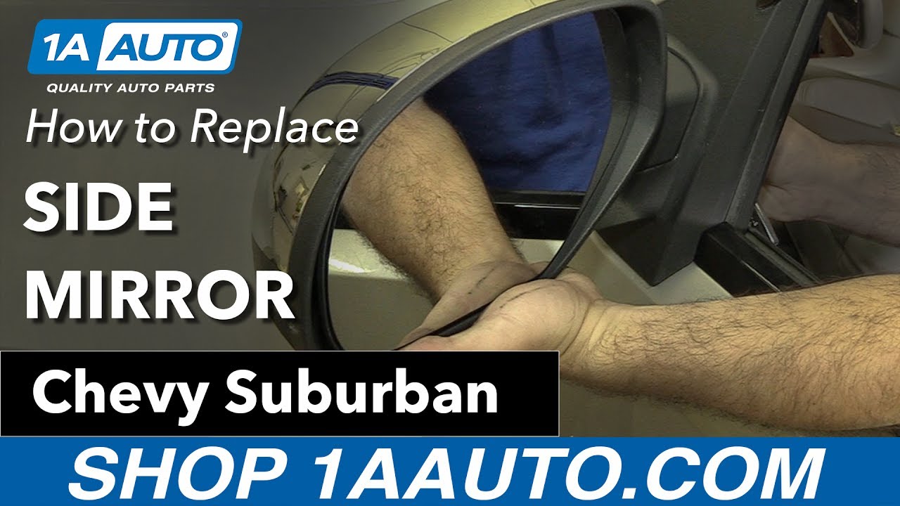 How to Replace Install Side Mirror 07-14 Chevy Suburban