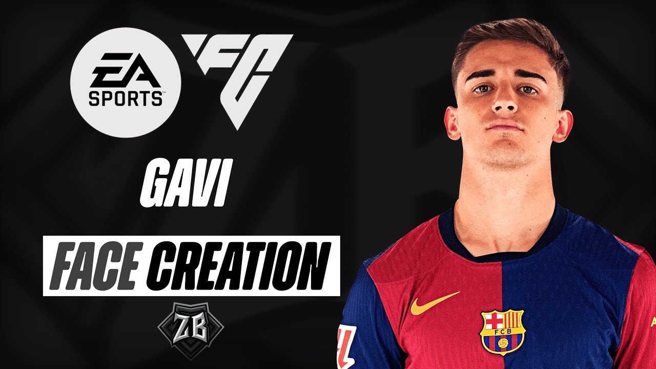 EA FC 25 - GAVI - FACE CREATION - Pro Clubs LOOKALIKE