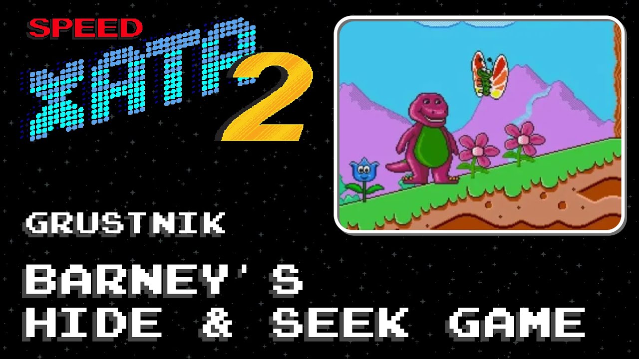 Barney's Hide & Seek Game от Grustnik - спидран в рамках #SpeedХАТА2
