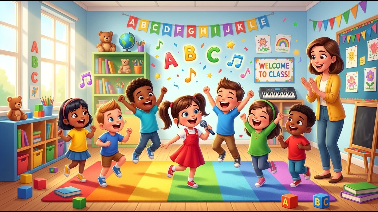 Fun School Day Rhymes ?? | Kids Songs | Learn & Play with Friends