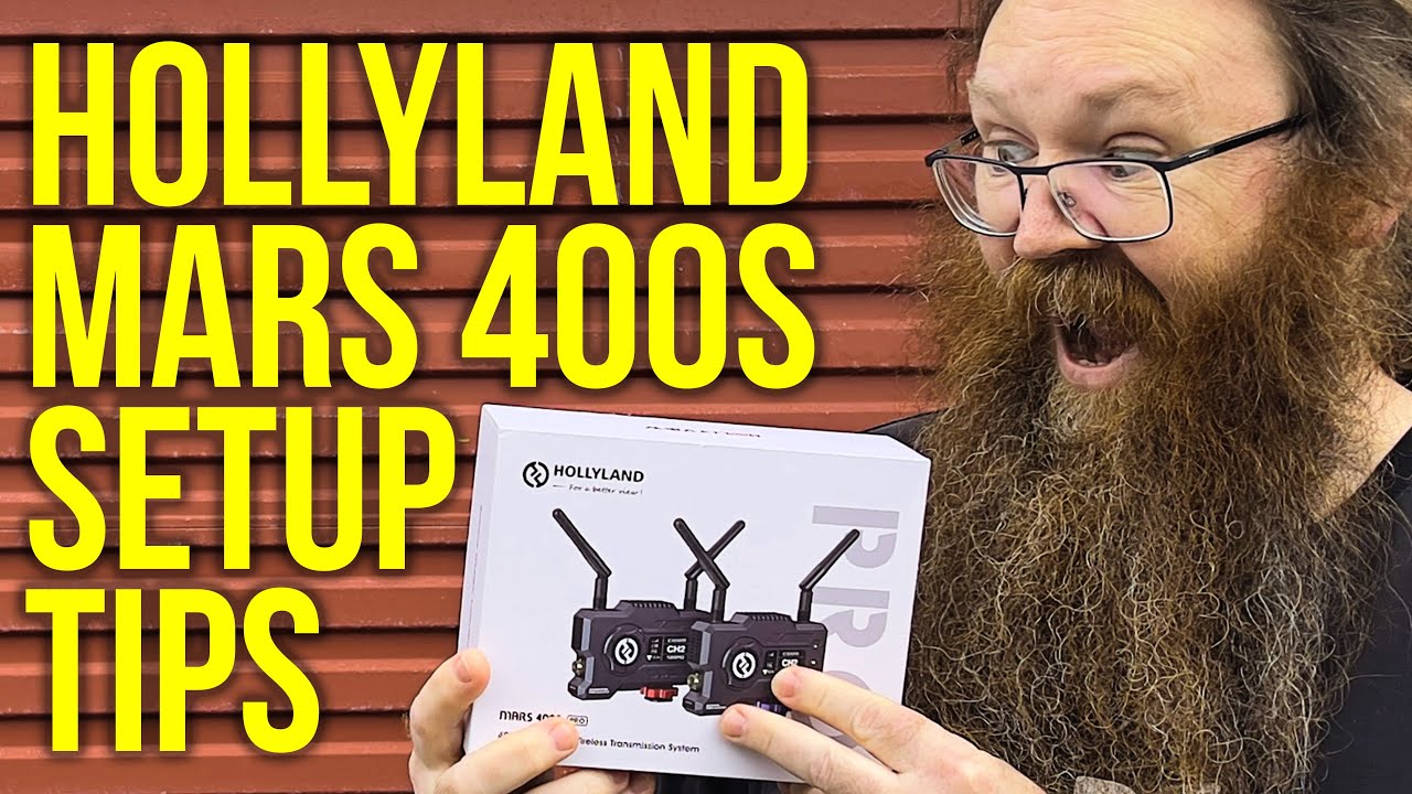 Hollyland MARS 400s pro wireless setup for best results