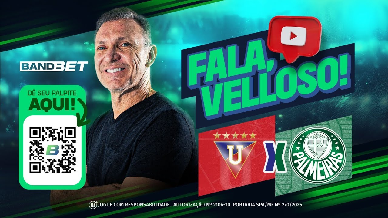 🔴 VELLOSO AO VIVO 🔴 P&Oacute;S LDU QUITO 3X0 PALMEIRAS | SEMIFINAL LIBERTADORES | COLETIVA ABEL FERREIRA