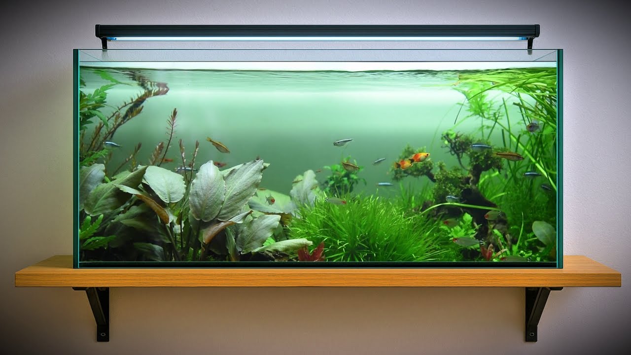 4K ASMR Virtual Aquarium 🐠💧 | 3 Hours of Peaceful Water, Fish & Home Ambience