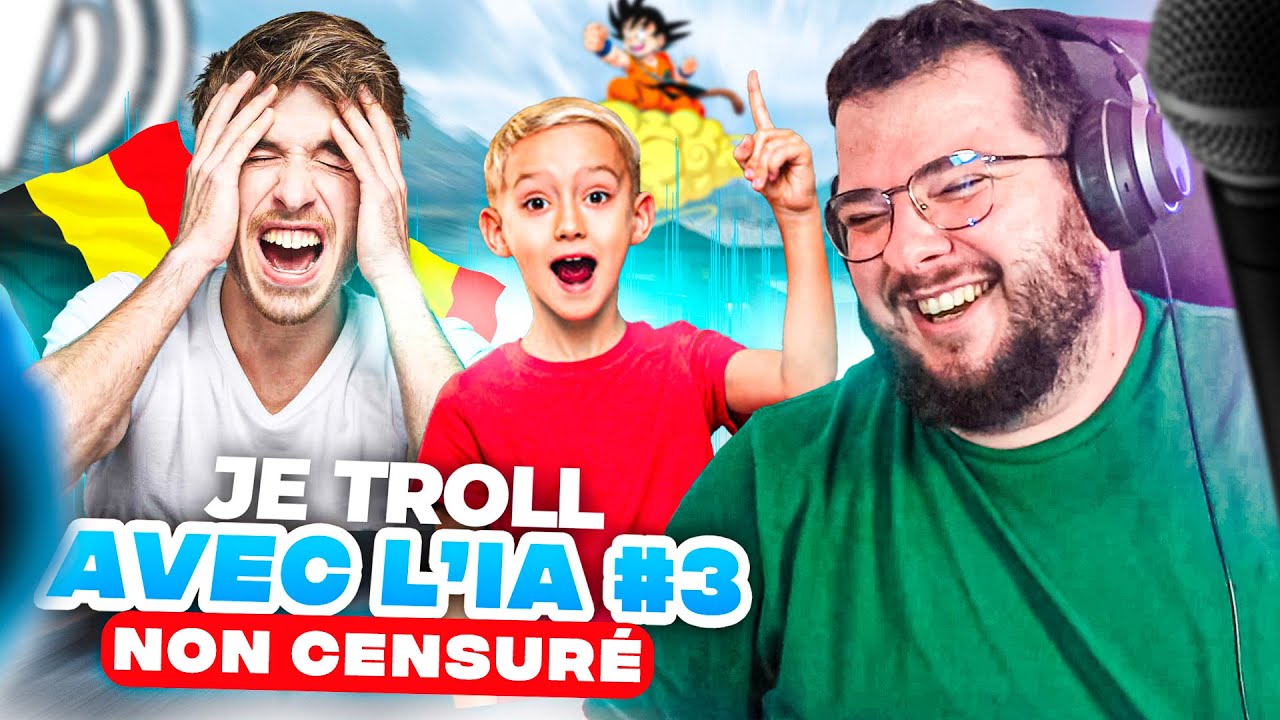 IL CRAQUE ET M'INSULTE 🤬 (NON-CENSURÉ) (TROLL) | 🎙️ VOIX IA #3