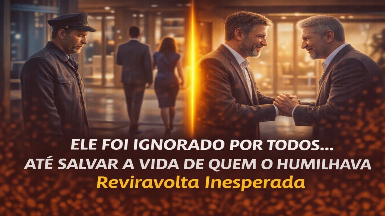 ELE FOI IGNORADO POR TODOS… ATÉ SALVAR A VIDA DE QUEM O HUMILHAVA