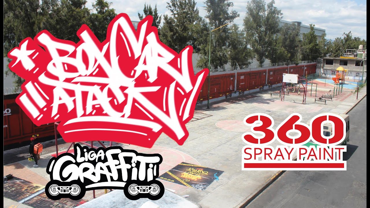 BOX CAR ATACK 2022, LIGA GRAFFITI POR: 360 SPRAY PAINT