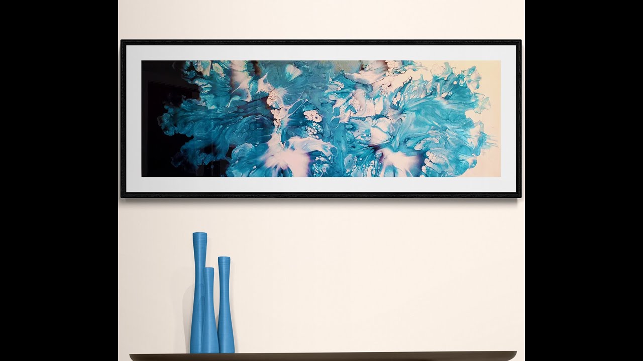 (455) TOP 10 BLUE Acrylic Pour Paintings Compilation! Harmony House Art