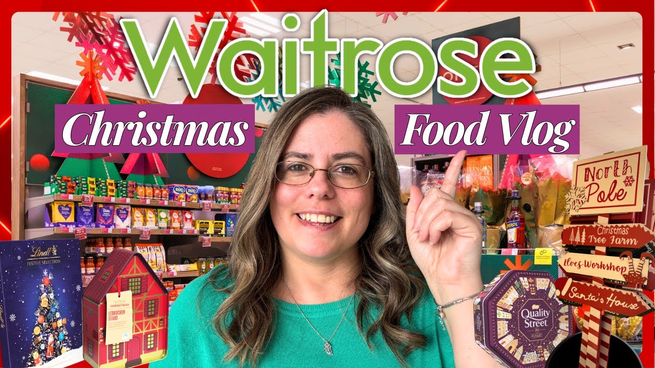 Британский королевский супермаркет | Рождественская еда в Waitrose | Тур по супермаркетам Великоб...