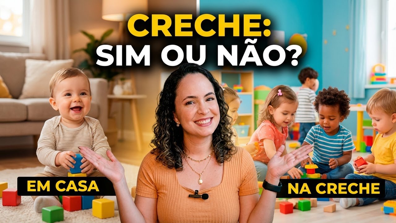 Como decidir se devo ou não colocar meu bebê na Creche