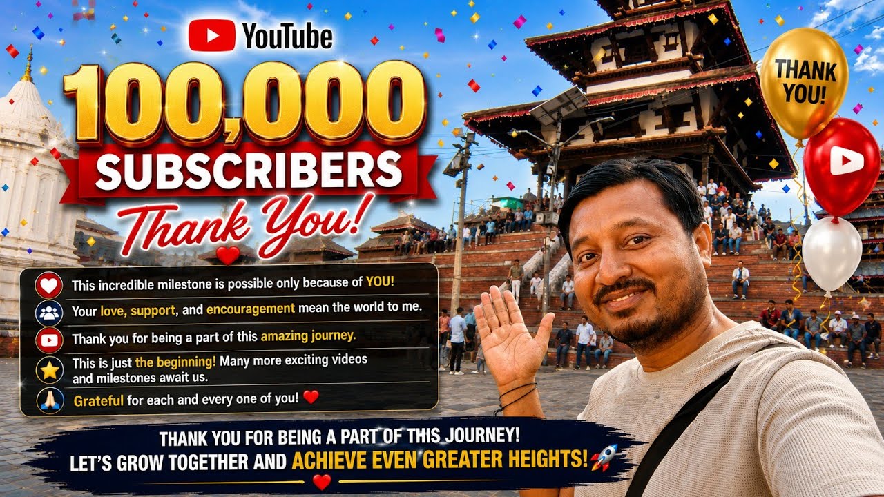 🎉 Thank You 100,000 Subscribers! ❤️ Our 100K YouTube Family Dream Came True! 🙏